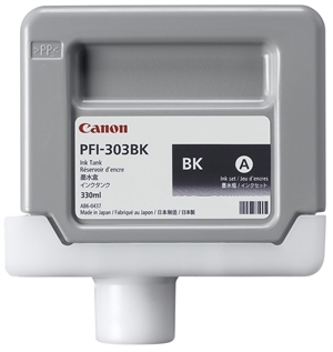 Canon PFI-303 BK Fekete - 330 ml tintapatron